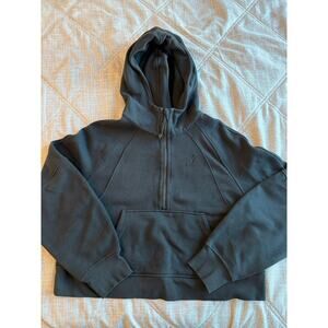 Lululemon x Peloton Scuba Oversized Half-Zip Hoodie in Black